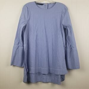 Zara Woman | Pinstripe Trapeze Cut tunic, Size M